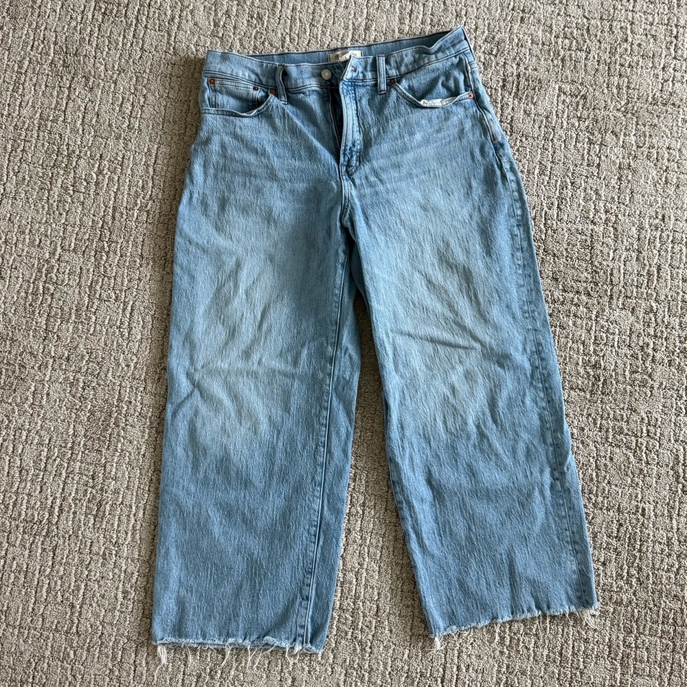 Madewell The Perfect Vintage Wide-Leg Crop